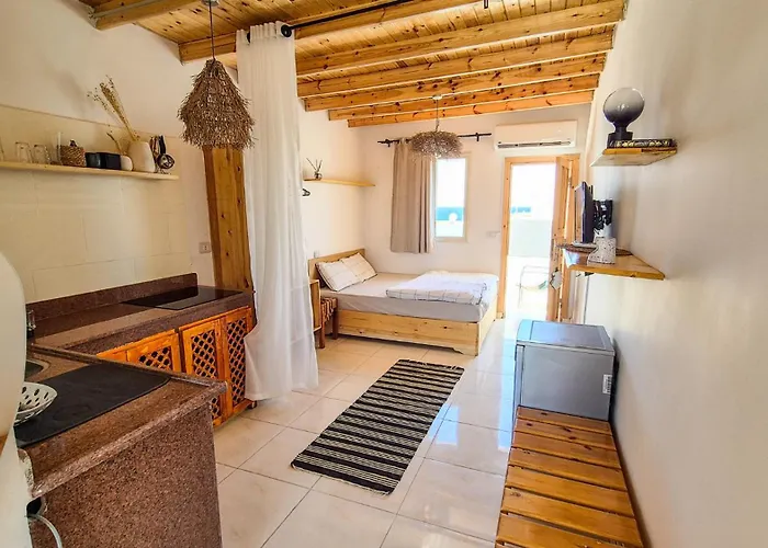Bedro Rooftop 1 Private Balcony Sea View 30 Sec To Sea * Dahab